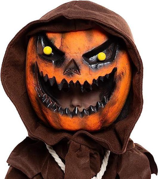 Imagem de Fantasia Spooktacular Creations Scary Scarecrow Pumpkin Kids