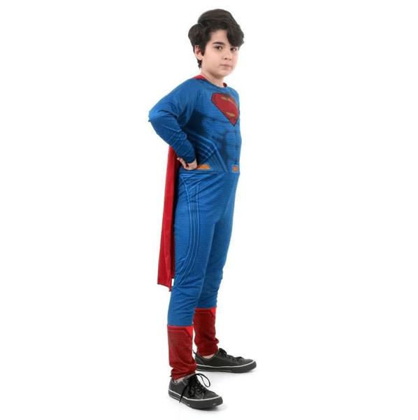 Imagem de Fantasia Super Homem Infantil Standard - Liga da Justiça Original