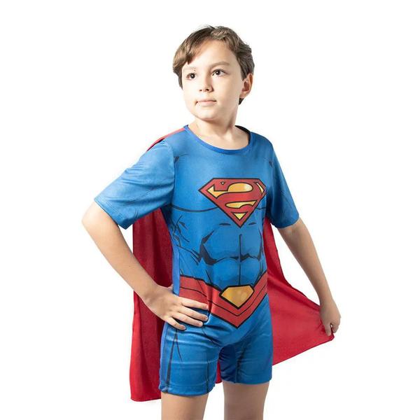 Imagem de Fantasia Super Homem Infantil Superman Original DC com Capa - Baby Brink