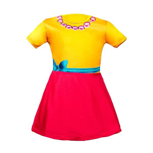 Imagem de Fantasia Vestido Bebê Fancy Nancy Clancy Disney Tam 1 - 2