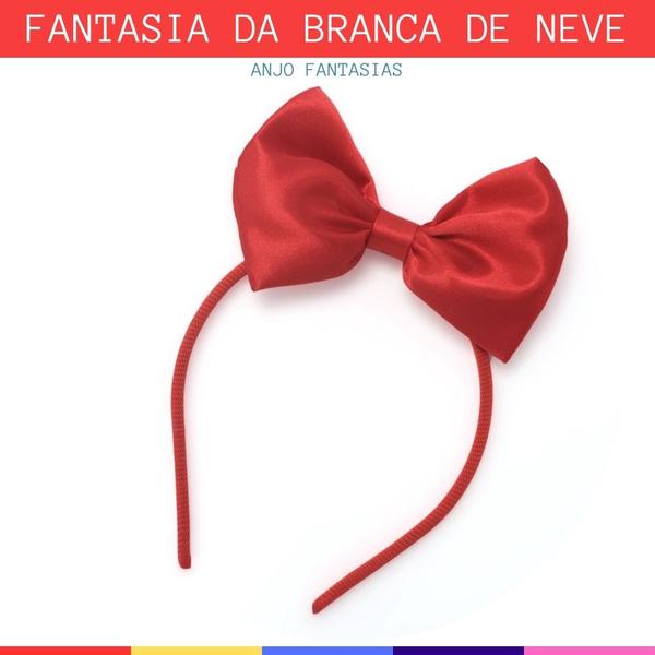 Imagem de Fantasia/Vestido Infatil da Princesa Branca Neve Com Tiara