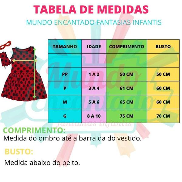 Imagem de Fantasia Vestido Ladybug