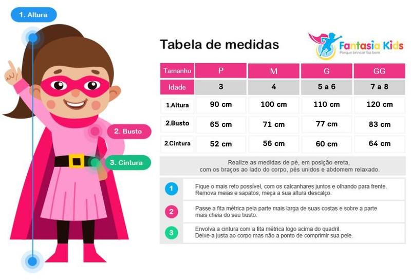 Imagem de Fantasia Vestido Morceguinha Infantil