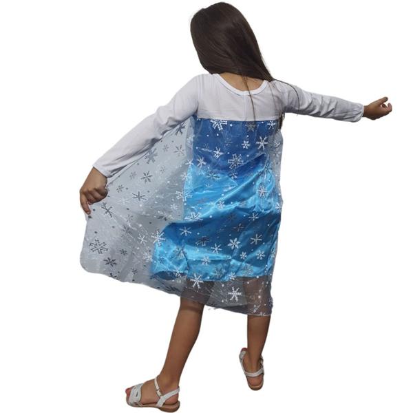 Imagem de Fantasia/vestido/roupa frozen infantil