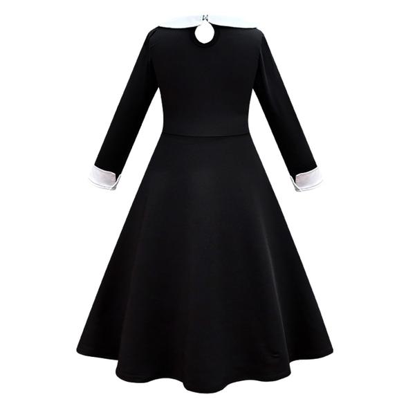 Imagem de Fantasia Vestido Wandinha Infantil Família Addams 