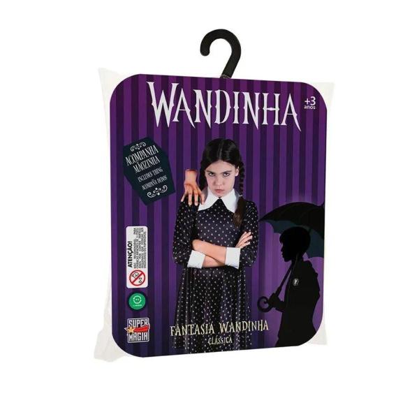 Imagem de Fantasia Wandinha P 6651 - Família Addams