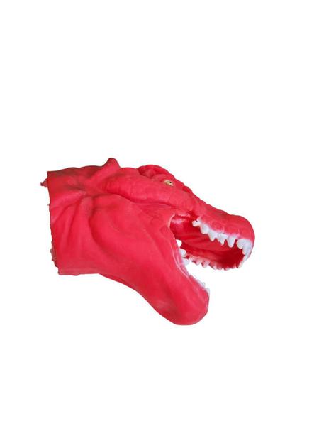 Imagem de Fantoche Forma De Dinossauro T-Rex - Vermelho