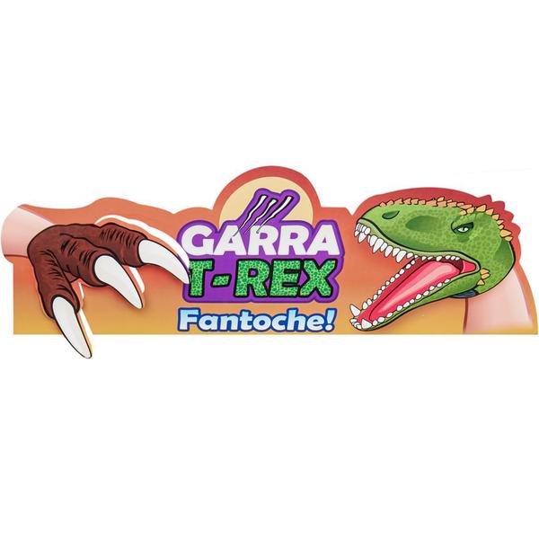 Imagem de Fantoche + Garra De Mão Dinossauro Tiranossauro Rex Marrom