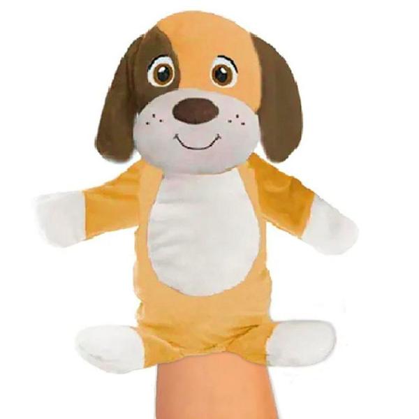 Imagem de Fantoche Infantil - Zoo Bichos - Cachorro - Unik Toys