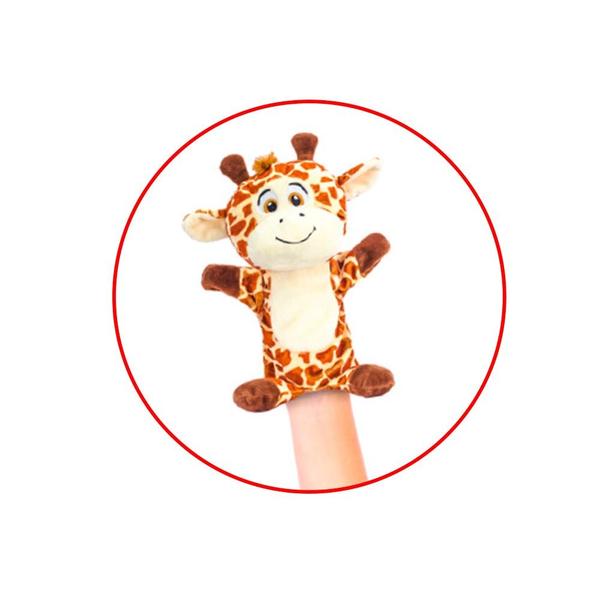 Imagem de Fantoche Infantil - Zoo Bichos - Girafa - Unik Toys