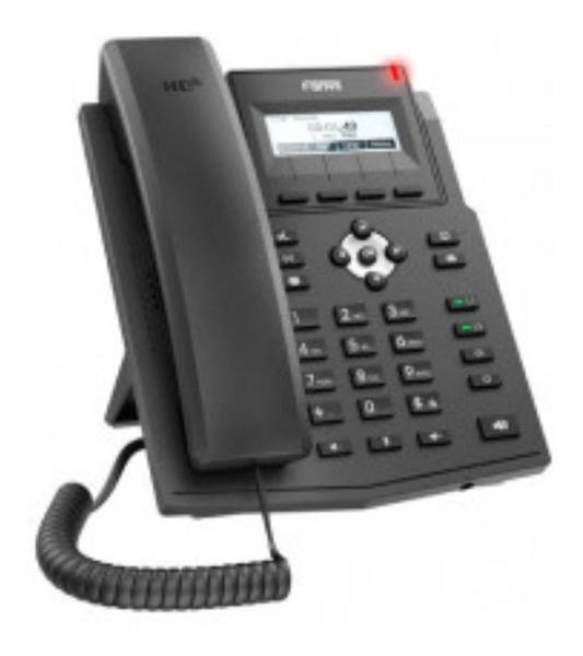 Imagem de Fanvil X1s - Telefone Ip 1 Linha Fast Ethernet E Fonte