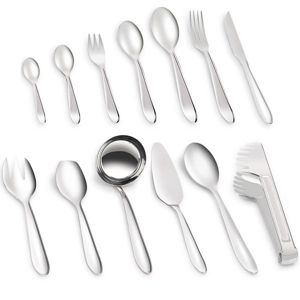 Faqueiro 90 Peças Conjunto de Talher Inox Faca Garfos Concha - Brinox Imagem de Faqueiro 90 Peças Conjunto de Talher Inox Faca Garfos Concha