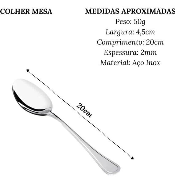 Imagem de Faqueiro Buzios Com Maleta 101 Peças Aço Inox - Hercules.