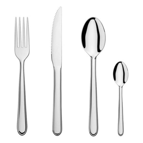 Faqueiro Modena 24 Peças 6 Pessoas Aço Inox Brinox 5119/102 Imagem de Faqueiro Modena 24 Peças 6 Pessoas Aço Inox Brinox 5119/102