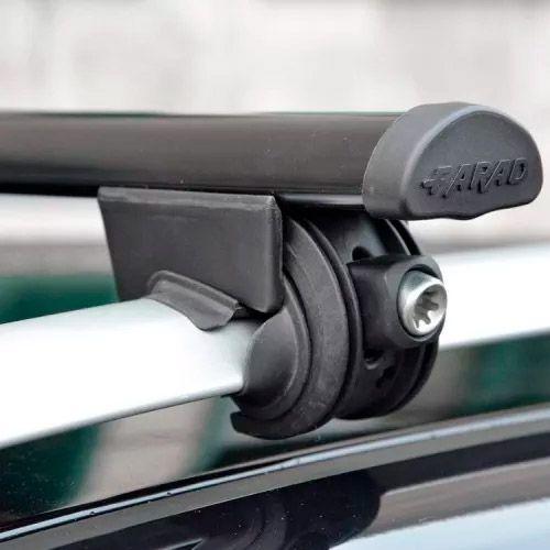 Farad Rack De Teto Travessa Aço Iron2 Bagageiro Antifurto Suporta 75Kg Imagem de Farad Rack De Teto Travessa Aço Iron2 Bagageiro Antifurto Suporta 75Kg