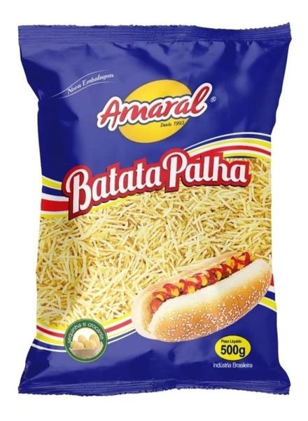 Imagem de Fardo 10 Batata Palha 500 grs Amaral