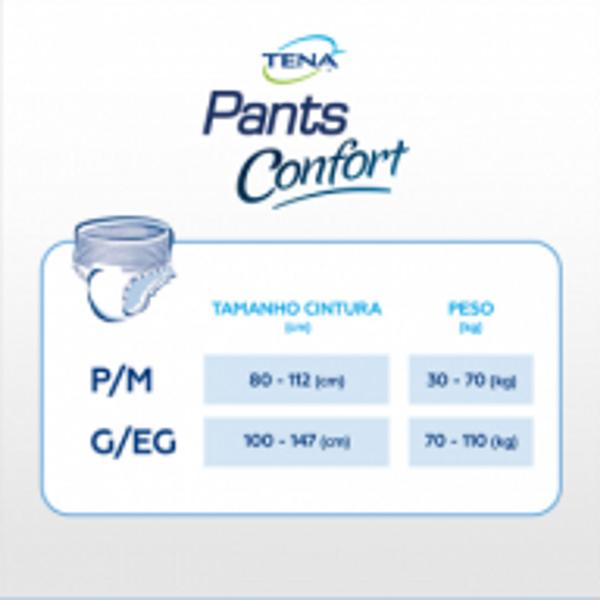 Imagem de fardo com 4 Pct. Tena Pants Confort G/XG com 16 Und. cada 