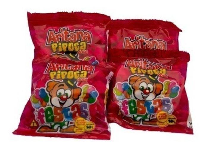 Imagem de Fardo De Mini Pipoca Doce Com 100 Un De 10Gr Aritana Festas