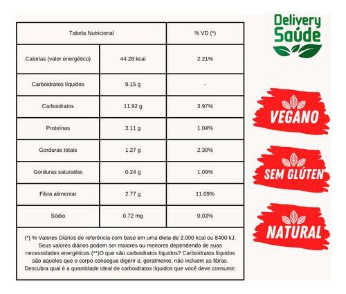 Imagem de Farelo de Aveia 200g Receitas Alta Qualidade DeliverySaúde