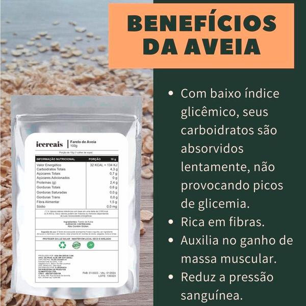 Imagem de Farelo de aveia premium icereais