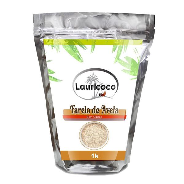 Farelo De Aveia Sem Glúten 1kg - Lauricoco Imagem de Farelo De Aveia Sem Glúten 1kg