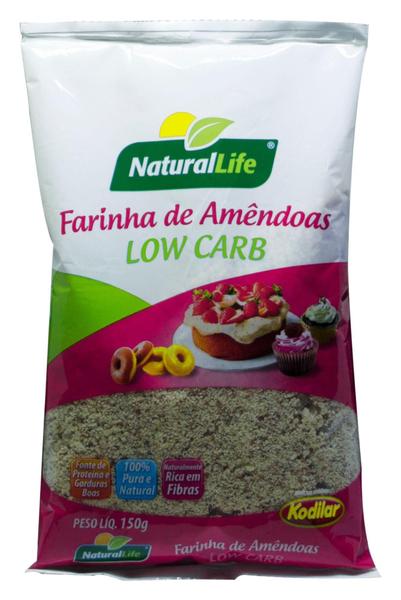 Farinha De Amêndoa Low Carb 150g Kodilar Natural Life Imagem de Farinha De Amêndoa Low Carb 150g Kodilar Natural Life