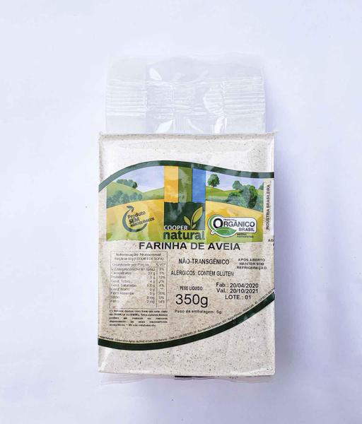 Farinha De Aveia Orgânico Coopernatural 350G Imagem de Farinha De Aveia Orgânico Coopernatural 350G