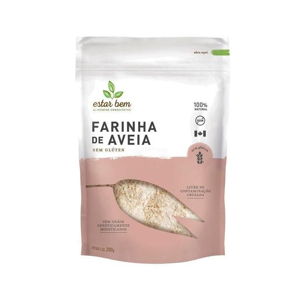 Farinha De Aveia Sem Glúten Estar Bem 250G Imagem de Farinha De Aveia Sem Glúten Estar Bem 250G