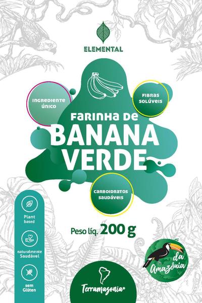 Farinha De Banana Verde Terria 200G - Terramazonia Superplants Imagem de Farinha De Banana Verde Terria 200G