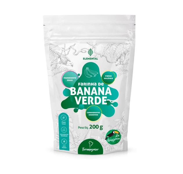 Farinha De Banana Verde Terria 200G - Terramazonia Superplants Imagem de Farinha De Banana Verde Terria 200G