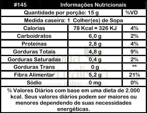 Farinha de Chia - A Granel - VIDA EM GRAOS Imagem de Farinha de Chia - A Granel