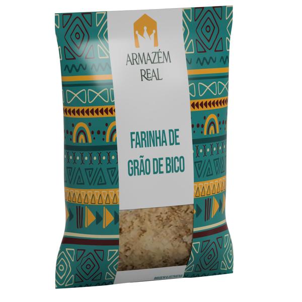 Farinha de Grão de Bico sem glúten 250g - Armazém Real Imagem de Farinha de Grão de Bico sem glúten 250g - Armazém Real
