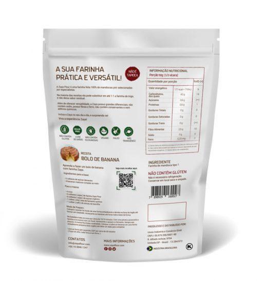 Farinha De Mandioca 500G Substitui Farinha De Trigo - Zaya Imagem de Farinha De Mandioca 500G Substitui Farinha De Trigo
