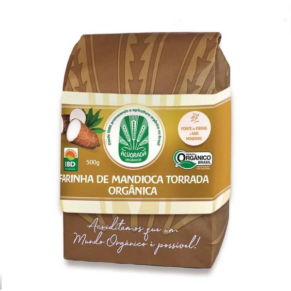 Imagem de Farinha de Mandioca Torrada Orgânica Alvorada 500g