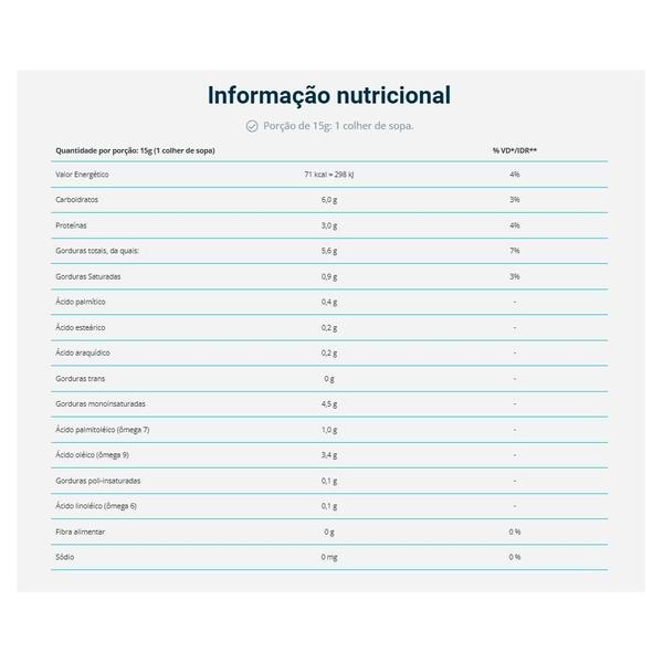 Imagem de Farinha De Noz Macadâmia 500G Vital Âtman Natural