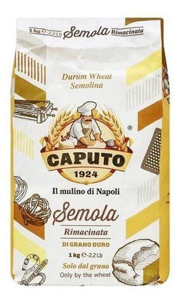 Imagem de Farinha De Semola Grano Duro Rimacinata Italiana Caputo 1Kg