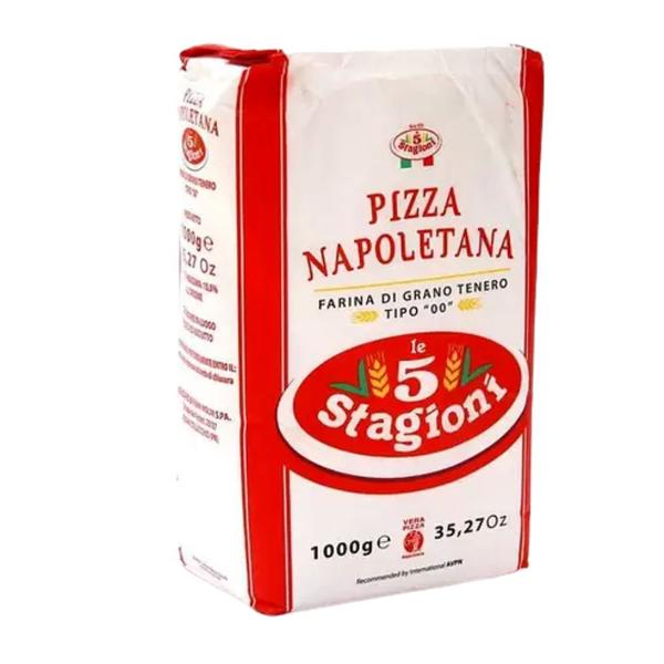 Farinha De Trigo Italiana 00 Le 5 Stagioni Napoletana 2kg Imagem de Farinha De Trigo Italiana 00 Le 5 Stagioni Napoletana 2kg