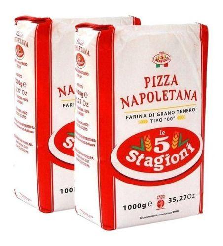 Farinha De Trigo Italiana 00 Le 5 Stagioni Napoletana 2kg Imagem de Farinha De Trigo Italiana 00 Le 5 Stagioni Napoletana 2kg