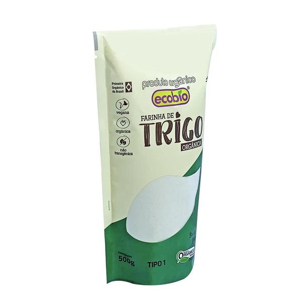 Imagem de Farinha De Trigo Orgânica Branca Tipo 1 Ecobio 500 G