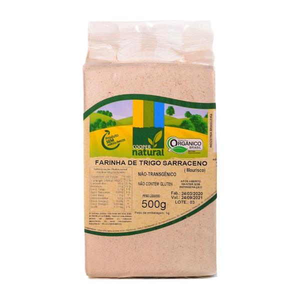 Imagem de Farinha de Trigo Sarraceno Orgânico Coopernatural 500g