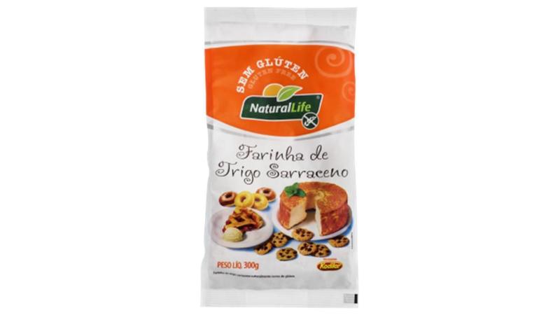 Farinha De Trigo Sarraceno Sem Gluten 300G Kodilar Imagem de Farinha De Trigo Sarraceno Sem Gluten 300G Kodilar