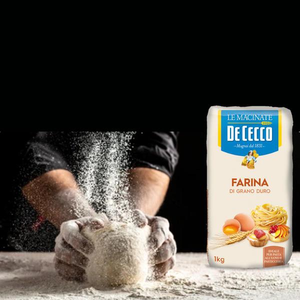 Imagem de Farinha di Grano Duro DE CECCO 1 Kg Itália