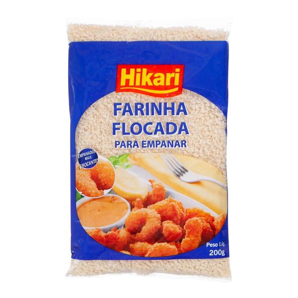 Farinha Flocada Para Empanar Hikari 200g Imagem de Farinha Flocada Para Empanar Hikari 200g
