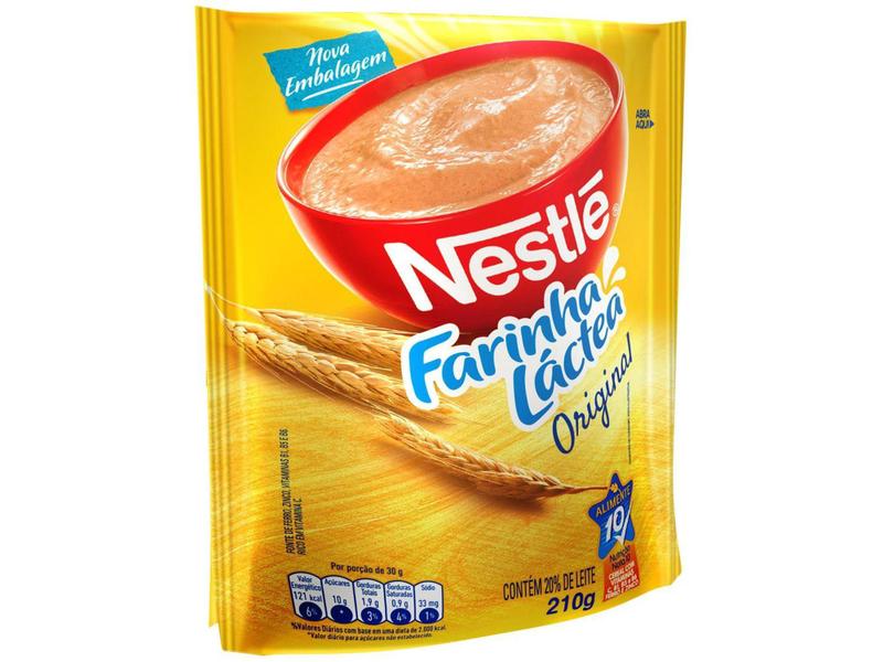 Farinha Láctea Nestlé Tradicional 210g Imagem de Farinha Láctea Nestlé Tradicional 210g