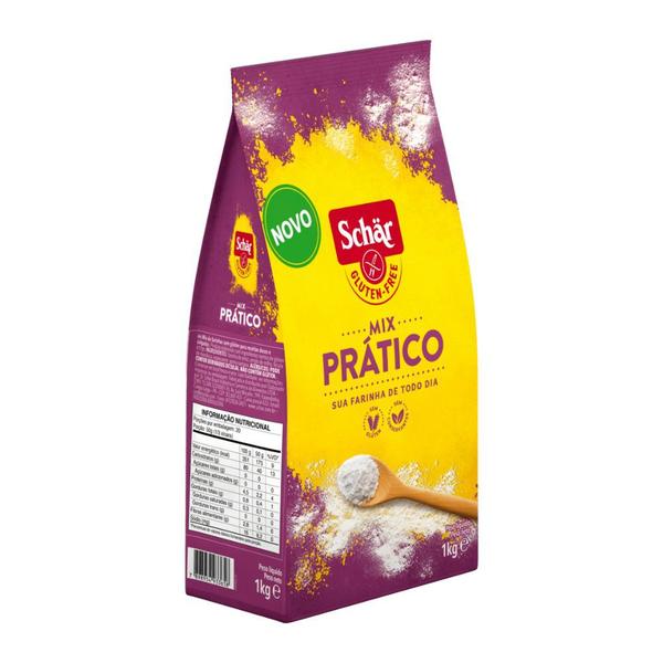 Farinha Mix Prático Schär 1 kg Imagem de Farinha Mix Prático Schär 1 kg
