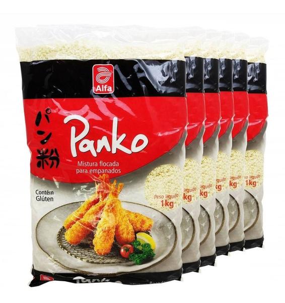 Imagem de Farinha Panko para Empanar 1kg (Kit com 6) - Alfa