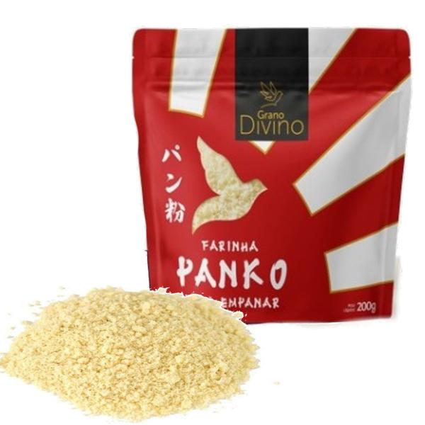Farinha Panko Para Empanar Grano Divino 200g Imagem de Farinha Panko Para Empanar Grano Divino 200g