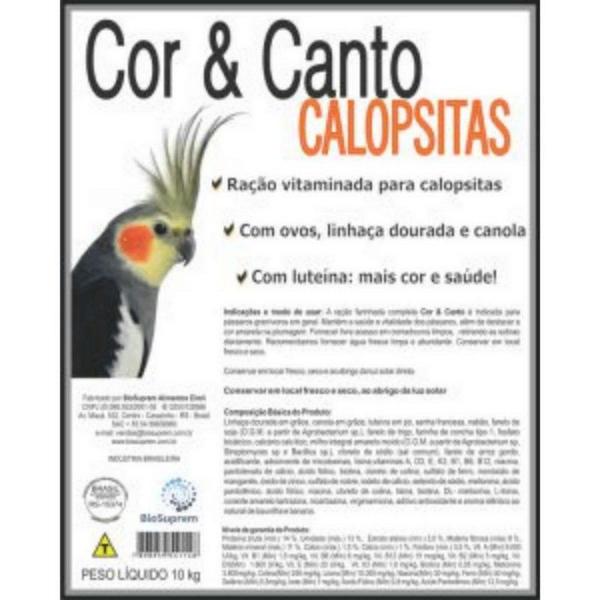 Imagem de Farinhada Biosuprem Cor e Canto Calopsita 5kg