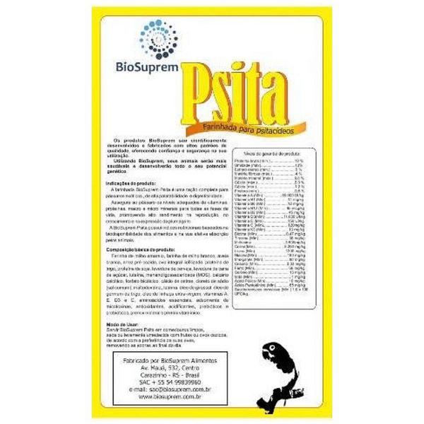 Imagem de Farinhada BioSuprem Psita - 1kg