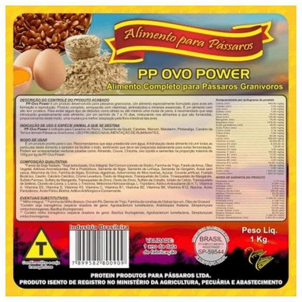 Imagem de Farinhada Protein Pássaros - PP Ovo Power - 5kg